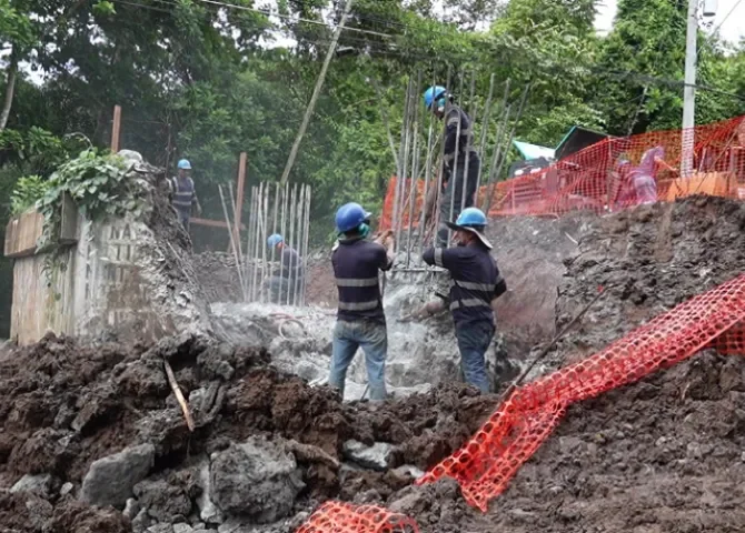  Avanza construcción del nuevo puente sobre el río Perequeté en Capira 