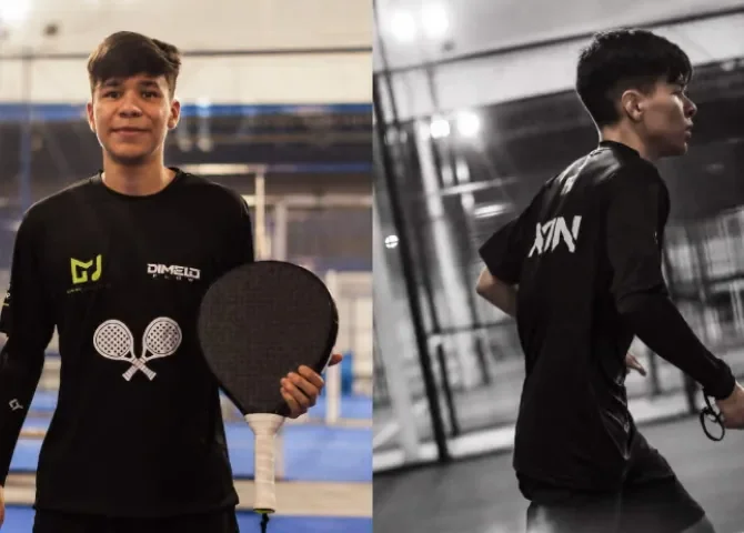  David Herrera pasó del tenis de mesa al pádel y ahora es el N.º 1 de Panamá 