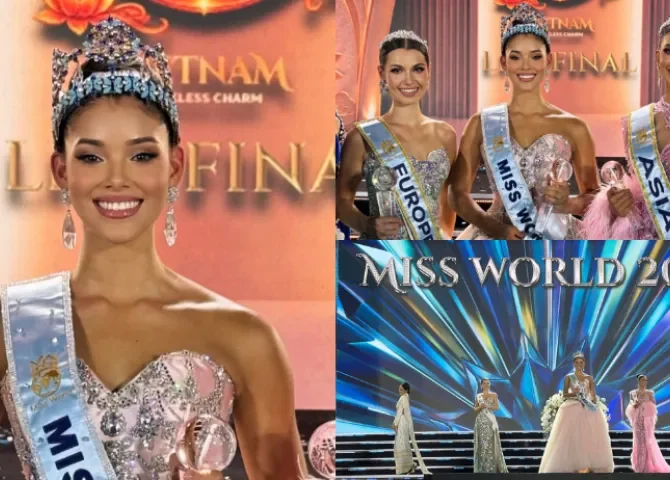  Fotos: Miss World/EFE.  