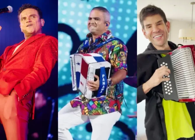  Silvestre Dangond y Juancho de la Espriella llegan a Panamá y Jhonathan Chávez se suma al baile 